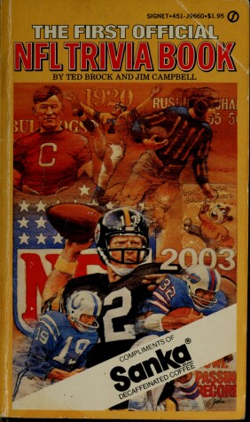 Book cover for First Official NFL Trivia