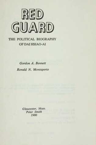 Cover of Red Guard