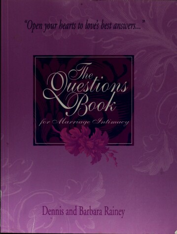 Book cover for The Questions Book for Marriage Intimacy