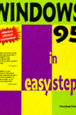 Cover of Windows 95 in easy steps