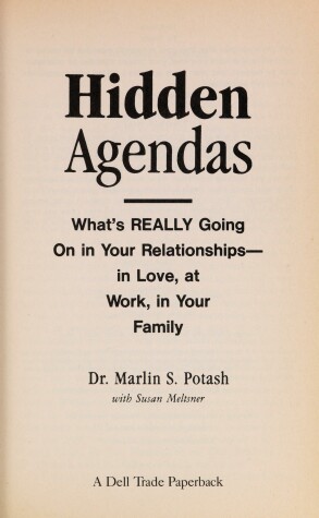 Book cover for Hidden Agendas