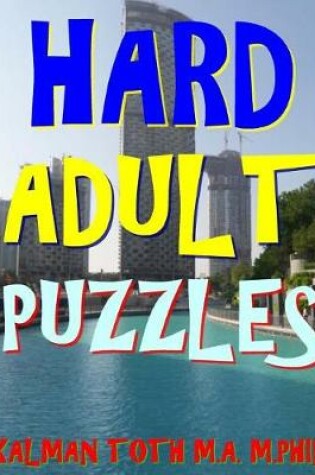 Cover of Hard Adult Puzzles