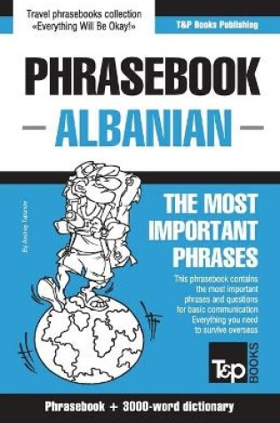 Cover of English-Albanian phrasebook and 3000-word topical vocabulary