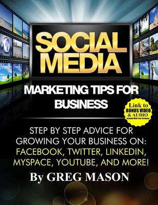 Book cover for Social Media Marketing Tips for Business