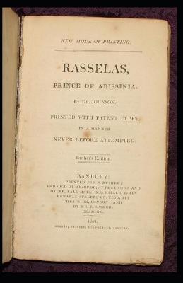 Book cover for Rasselas, Prince of Abyssinia annotated