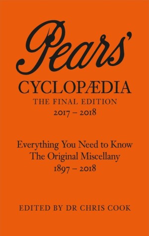 Book cover for Pears' Cyclopaedia 2017-2018