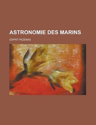 Book cover for Astronomie Des Marins