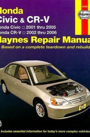 Cover of Haynes Honda Civic & CR-V
