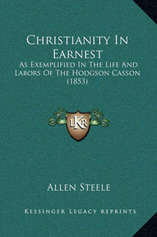 Cover of Christianity in Earnest
