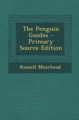 Cover of The Penguin Guides