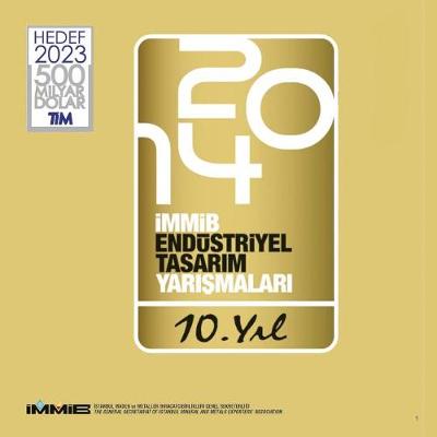 Book cover for Endustriyel Tasarım Yarışması kataloğu 2014