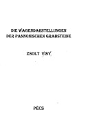 Book cover for Die Wagendarstellungen der Pannonischen Grabsteine