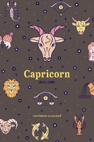 Cover of Capricorn Zodiac Journal
