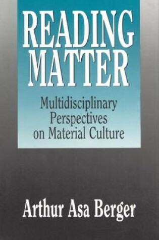 Cover of Reading Matter