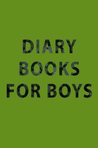 Cover of Diary Books For Boys