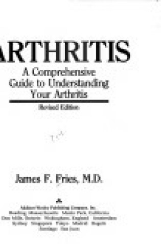 Cover of Comprehensive Guide to Understanding Your Arthritis