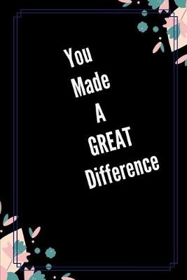 Book cover for You Maid A Great Difference