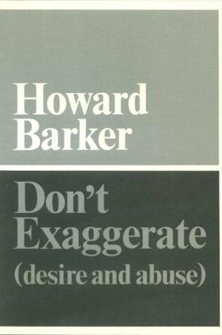 Cover of Don't Exaggerate