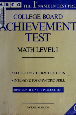 Cover of College Board Achievement Test