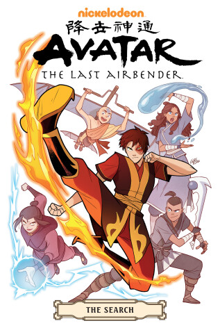 Book cover for Avatar: The Last Airbender - The Search Omnibus