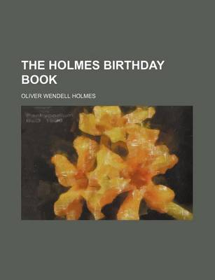 Book cover for The Holmes Birthday Book