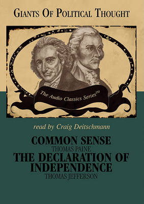 Book cover for Common Sense and the Declaration of Independence