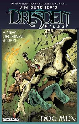 Book cover for Jim Butcher’s The Dresden Files: Dog Men Signed Edition