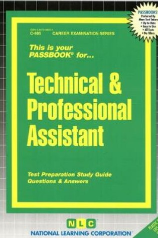 Cover of Technical & Professional Assistant