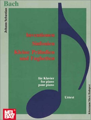 Book cover for Bach: Inventions, Symphonies, Small Preludes, Fugues