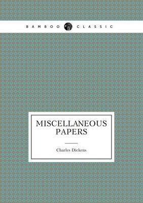 Book cover for Miscellaneous Papers