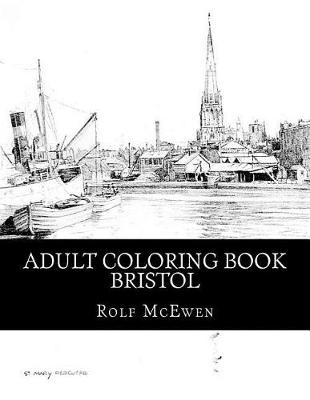 Book cover for Adult Coloring Book - Bristol