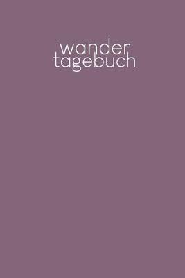 Book cover for Wandertagebuch