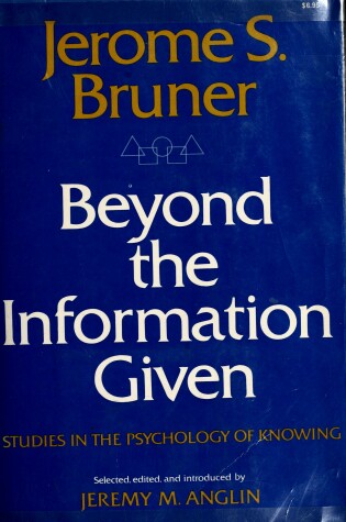 Cover of Beyond the Information Given