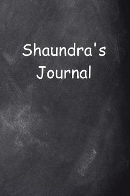 Book cover for Shaunda Personalized Name Journal Custom Name Gift Idea Shaunda