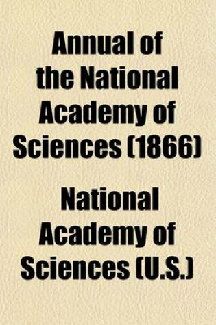 Cover of Annual of the National Academy of Sciences