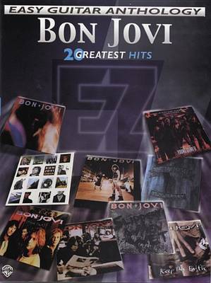 Book cover for Bon Jovi -- Easy Guitar Anthology