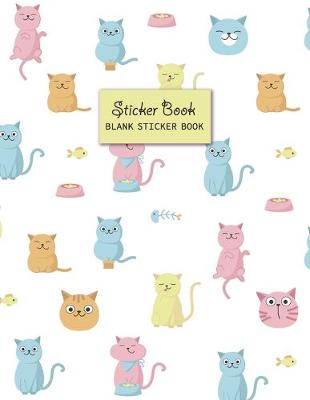 Book cover for Sticker Book Blank Sticker Book