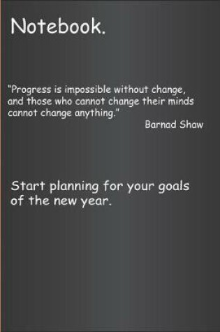 Cover of Plan for your goals of the year.