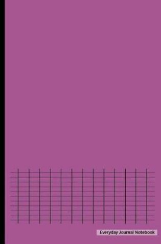 Cover of Everyday Journal Notebook - Graph Paper (Purple Cover)