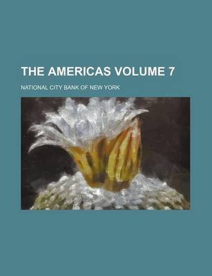 Book cover for The Americas Volume 7