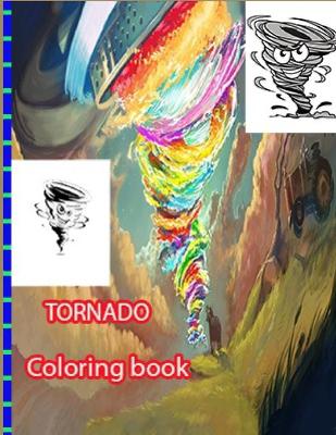 Book cover for Tornado Coloring Book