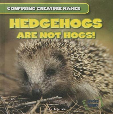 Book cover for Hedgehogs Are Not Hogs!