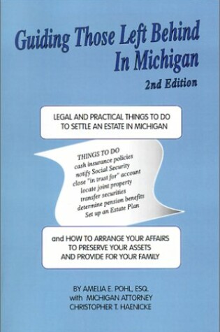 Cover of Guiding Those Left Behind in Michigan