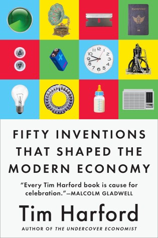 Book cover for Fifty Inventions That Shaped the Modern Economy