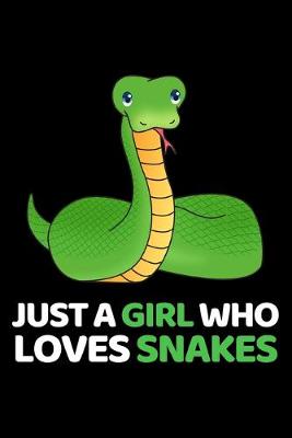 Book cover for Just A Girl Who Loves Snakes