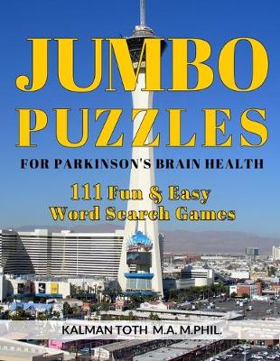 Book cover for Jumbo Puzzles for Parkinson's Brain Health