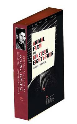 Book cover for Animal Farm and 1984, Centennial Editions