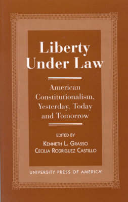 Book cover for Liberty Under Law