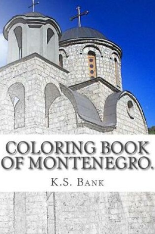 Cover of Coloring Book of Montenegro.