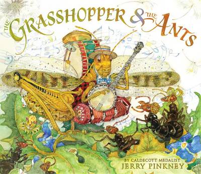 Book cover for The Grasshopper & the Ants